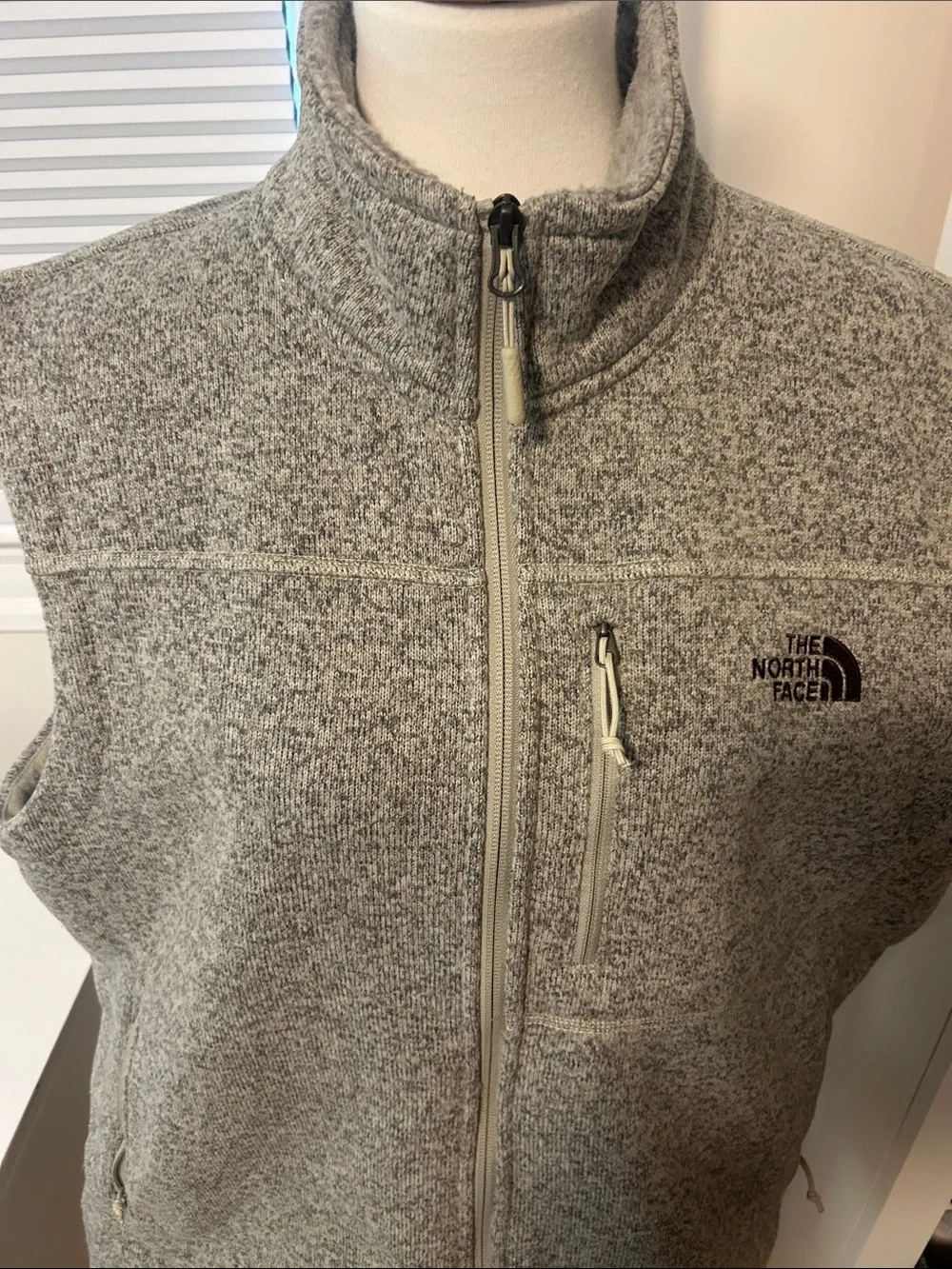 The North Face sleeveless fleece